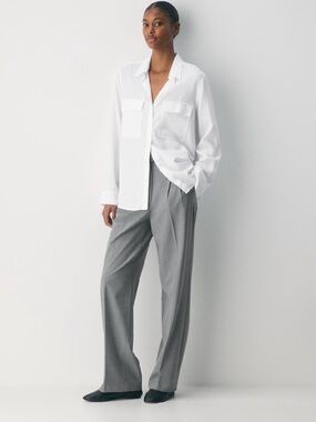 Aritzia Utility Shirt in White
